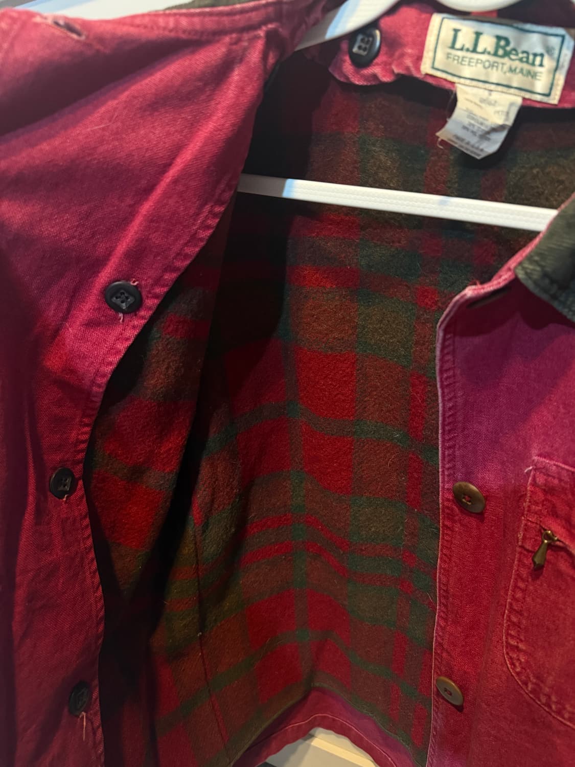 80s 엘엘빈 헌팅자켓 + 라이너  (착샷0) 상품이미지2