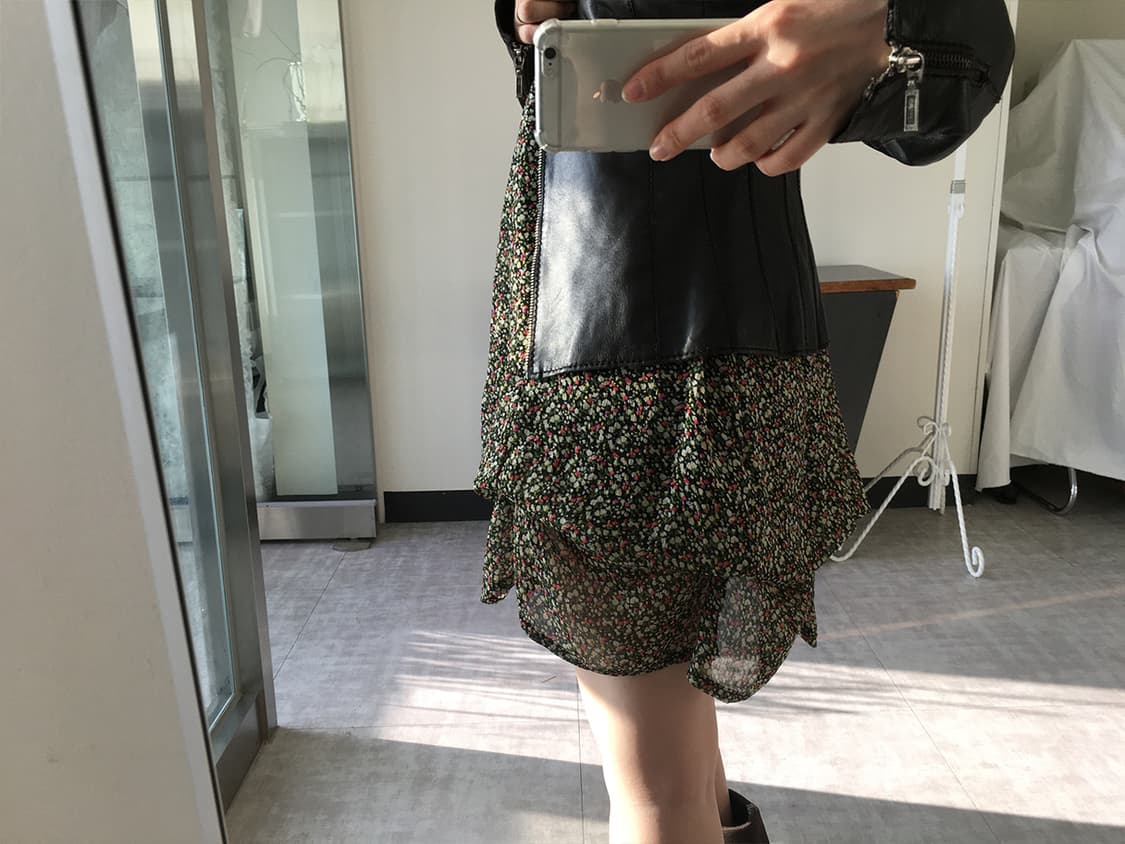 floral chiffon dress 상품이미지2