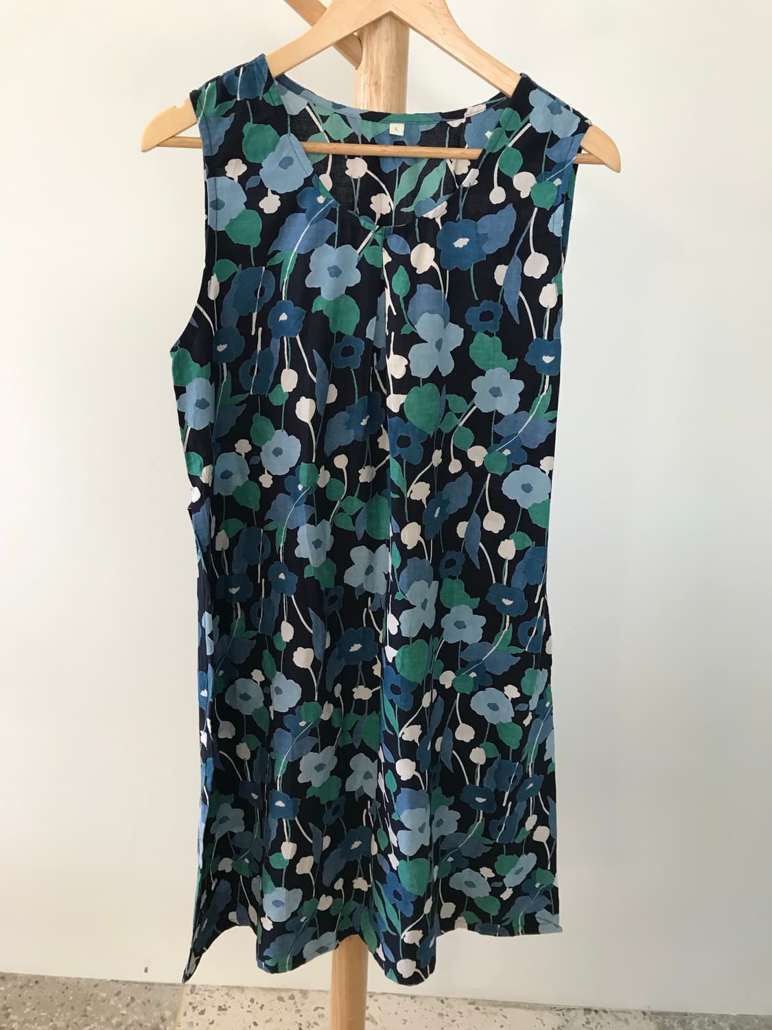 마리메코깔 패턴 원피스 상품이미지4