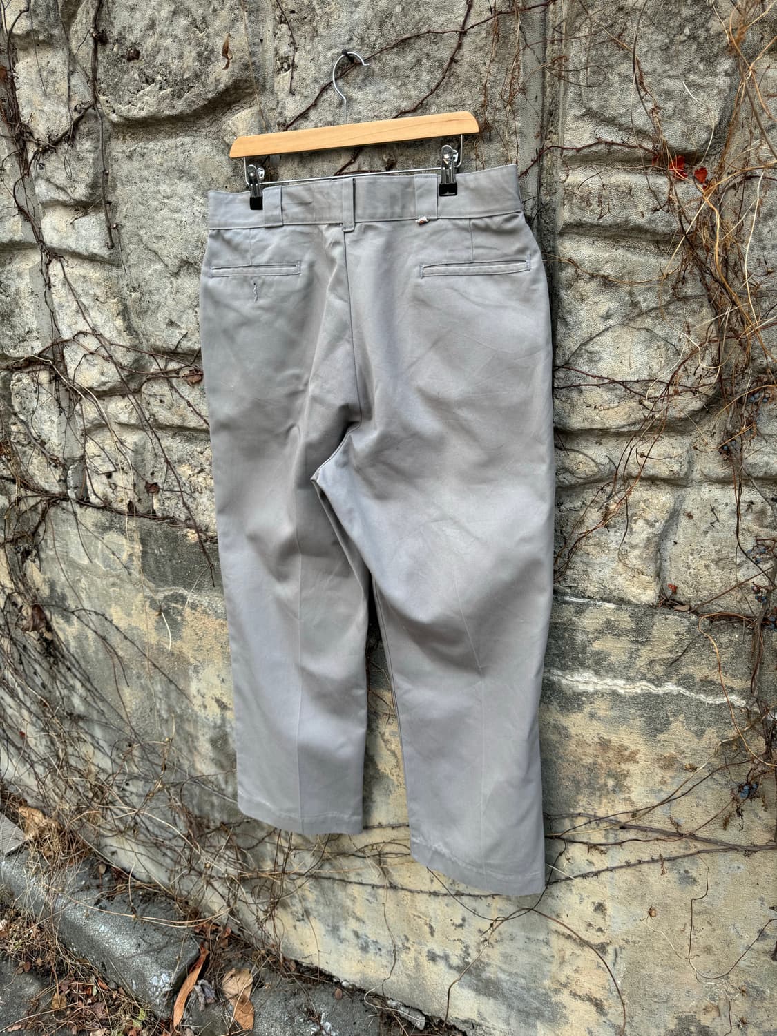 90s 디키즈 빈티지 made in usa 874 치노 팬츠 그레이 상품이미지4