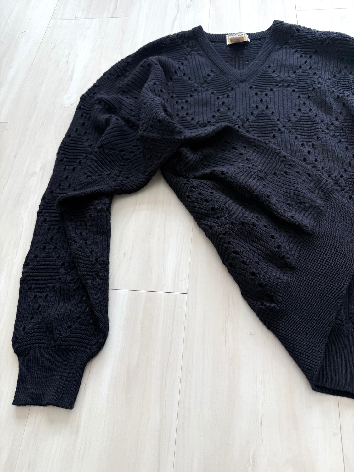 versace navy knit  상품이미지6