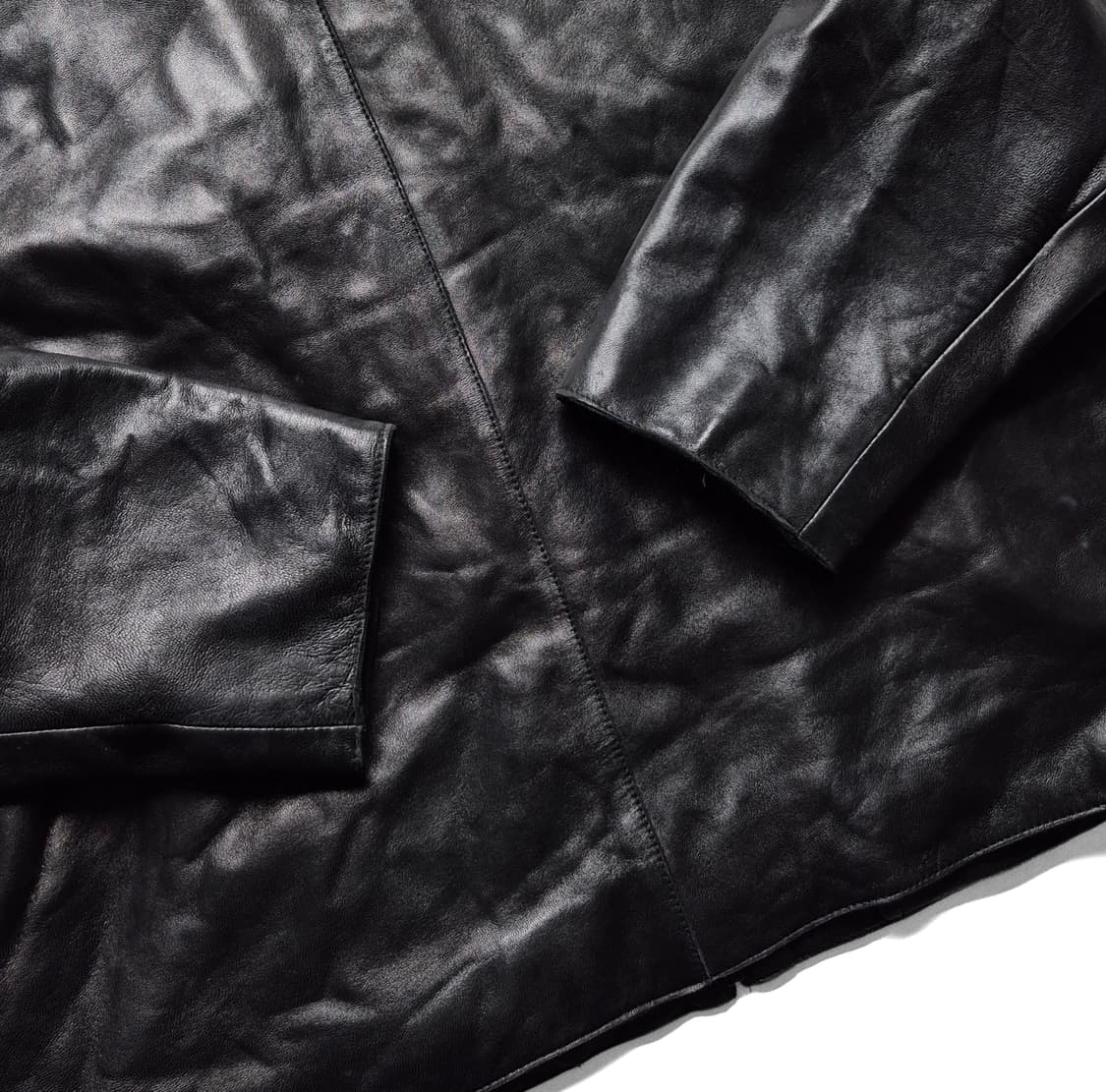 [L] 앤드류마크 싱글레더자켓 양가죽 상품이미지7
