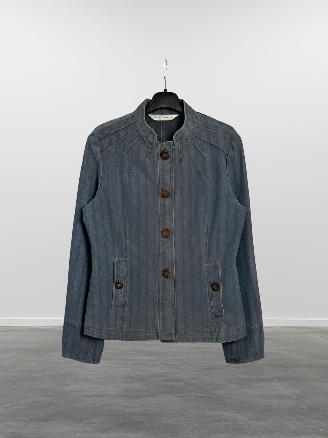 SEPT FOIS 스트라이프 자켓 상품이미지1