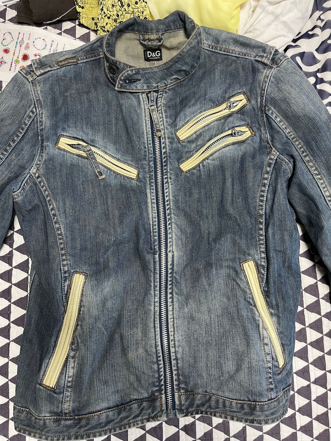 Dolce & gabbana Denim rider jacket 상품이미지1
