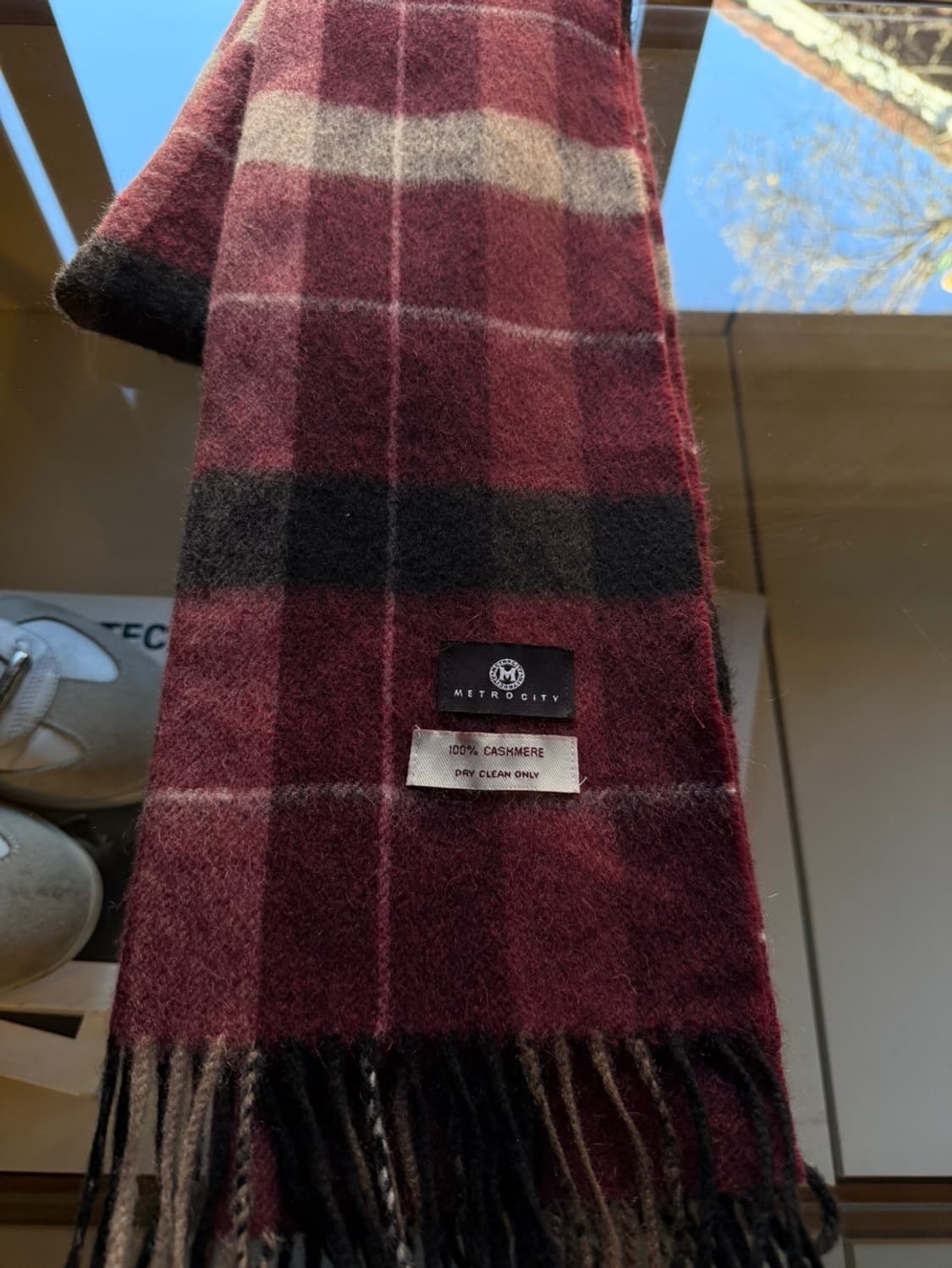 메트로시티 캐시미어 머플러 상품이미지6