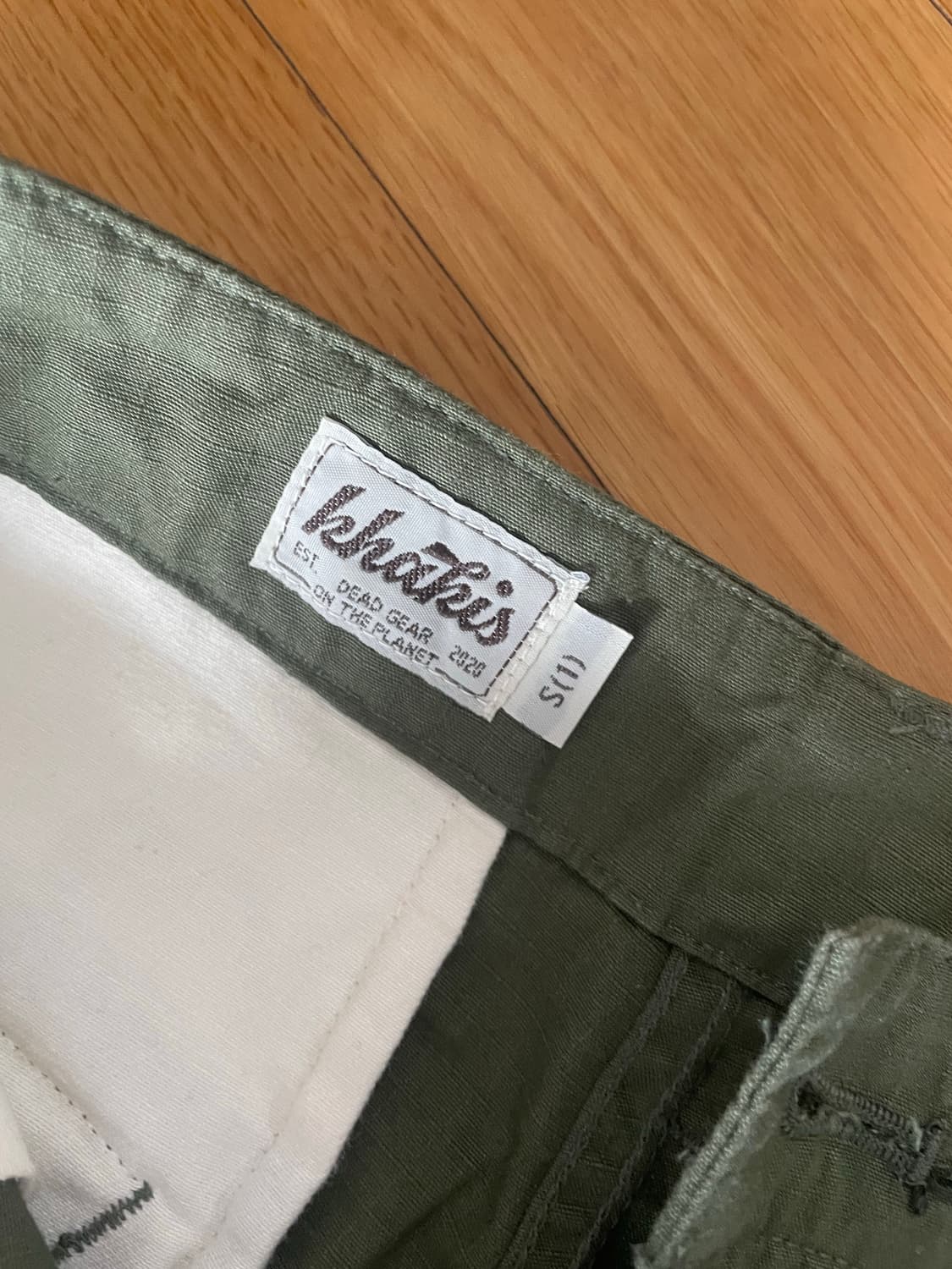 카키스 스톡 카고팬츠  상품이미지3