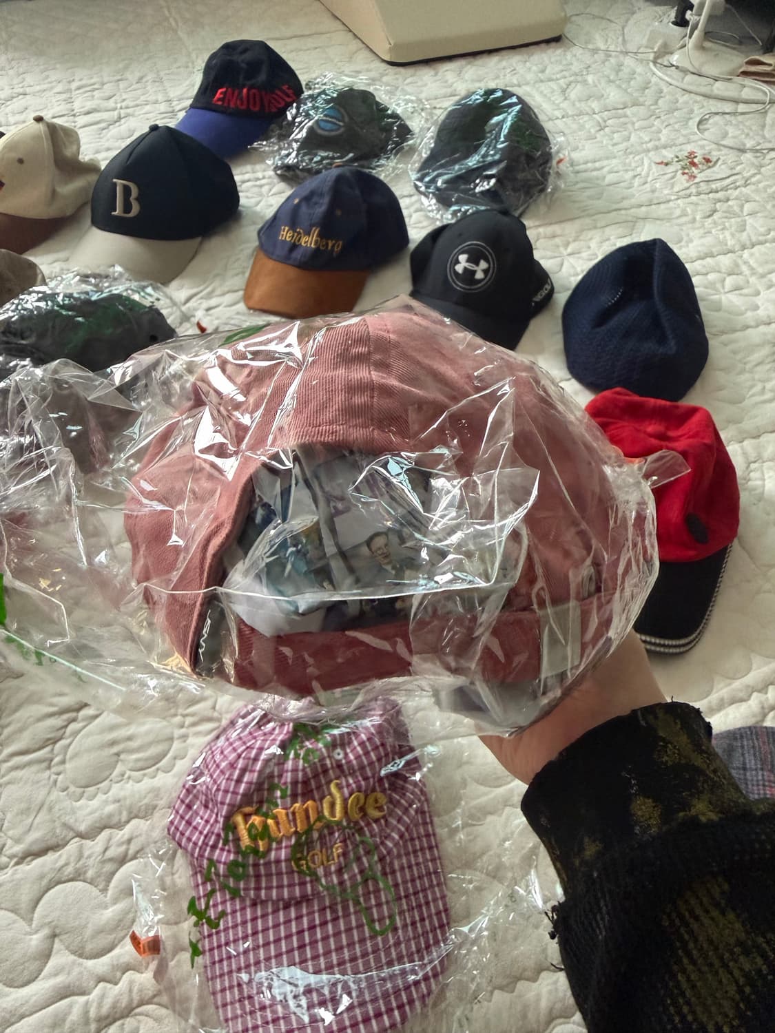 3번) 해외바잉 or 국내매장구매 모자들 볼캡, 헌팅캡, 이어플랩캡 등 상품이미지2