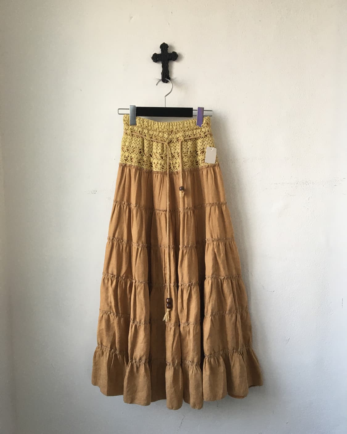 Crochet point layer skirt 상품이미지1