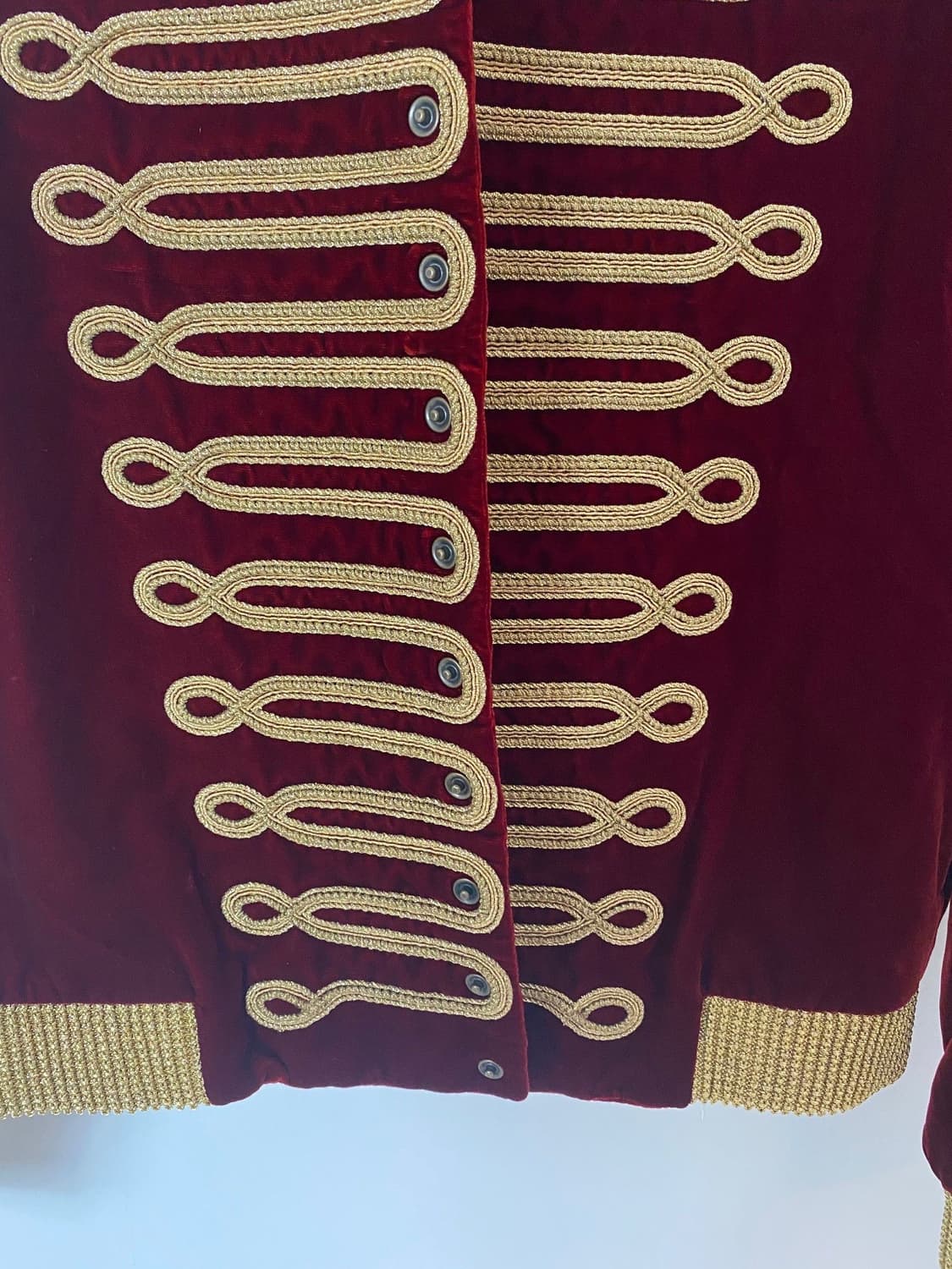 [NCT 태용님 착용] 생로랑 18AW 나폴레옹 벨벳 봄버 자켓 상품이미지6