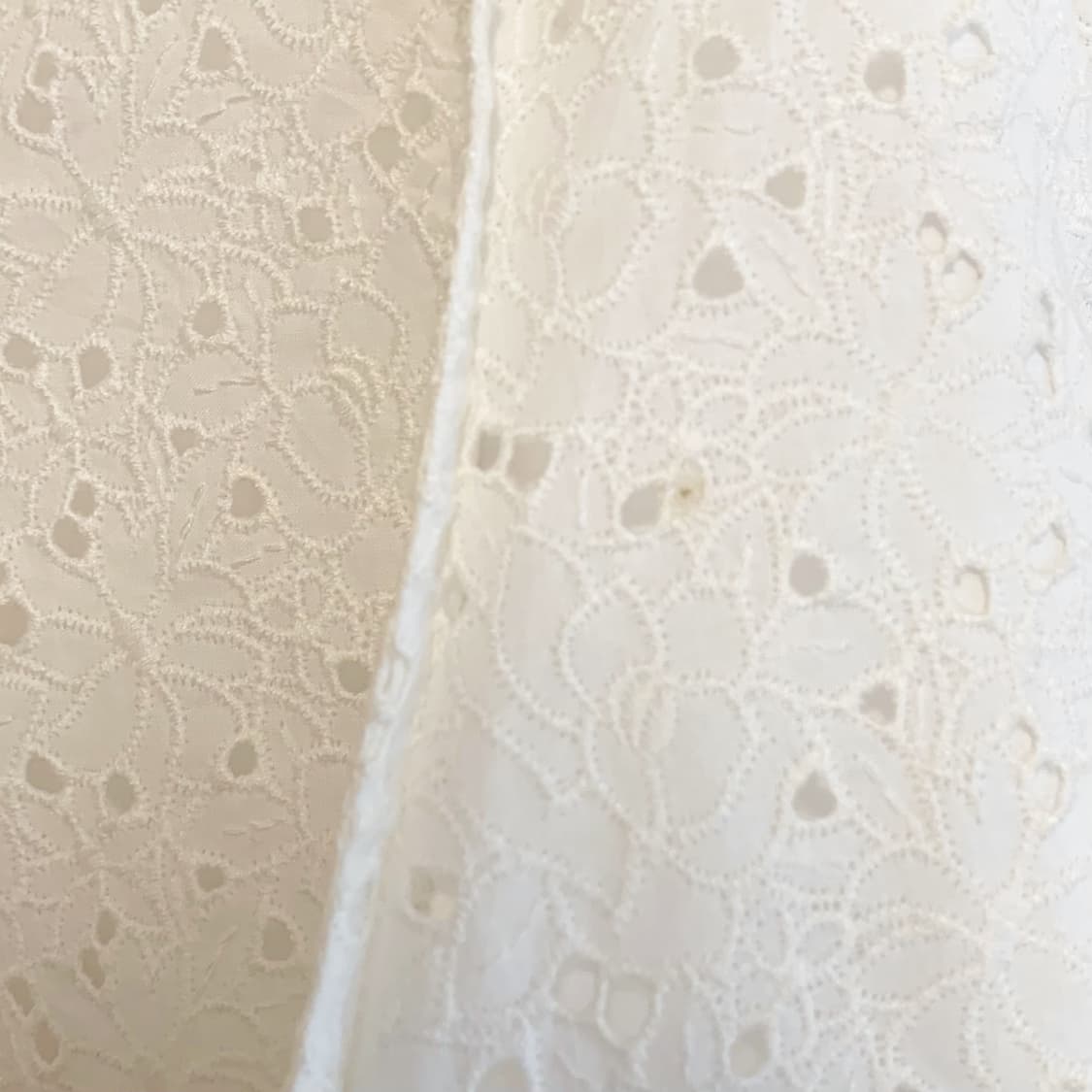 [빈티지] 화이트 펀칭 레이스 A라인 스커트 상품이미지3