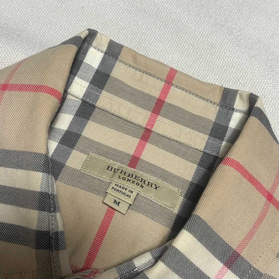 M 버버리 노바체크 셔츠 상품이미지4