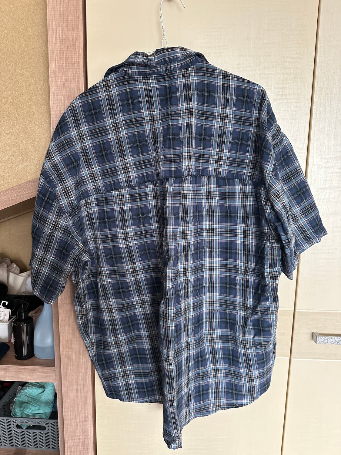 엑스톤즈 체크 셔츠 L 상품이미지2