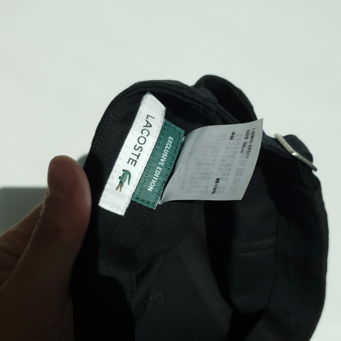 LACOSTE 6pannel cap 상품이미지10