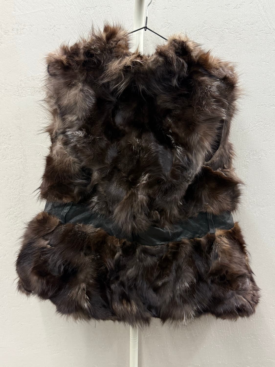 천연 여우털 베스트 조끼 55사이즈 상품이미지5