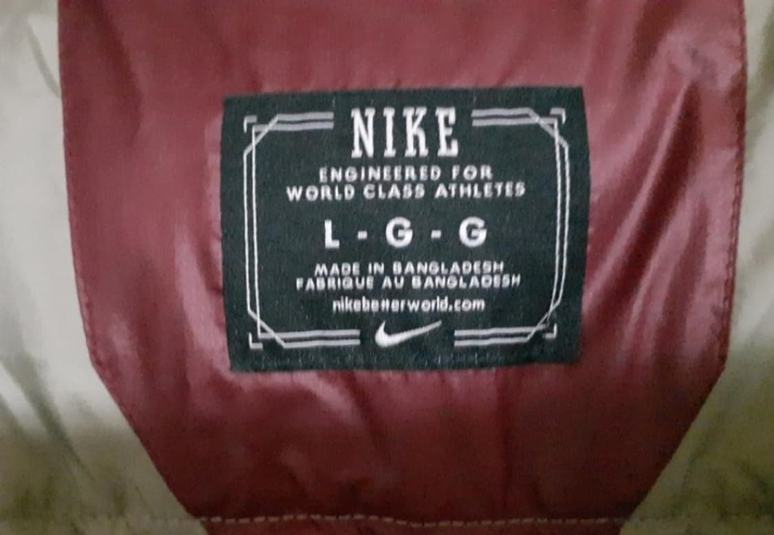 나이키 800필 구스다운 패딩 점퍼 자켓 레드 L 100 상품이미지4