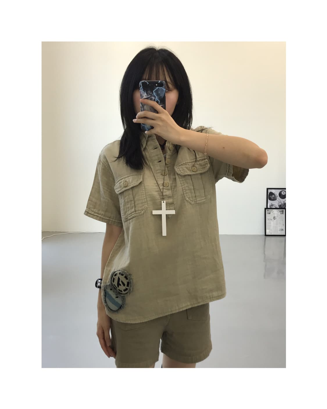 Jpn Vintage Patch Shirts 상품이미지1