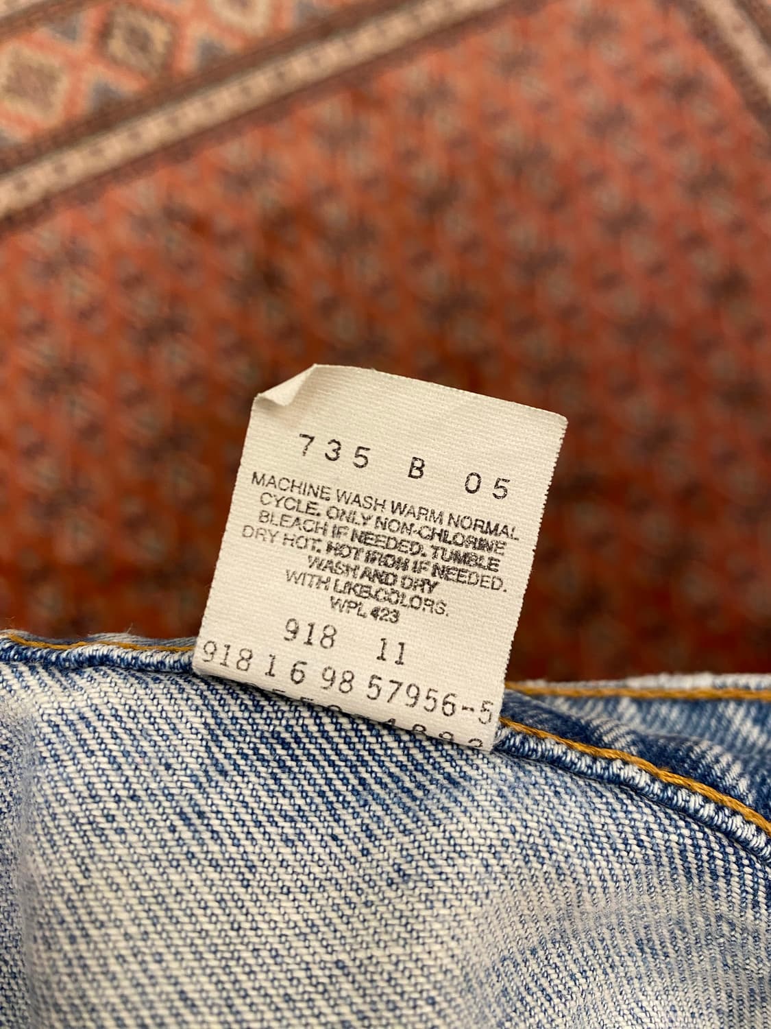 빈티지 리바이스 550(25inch) 상품이미지9