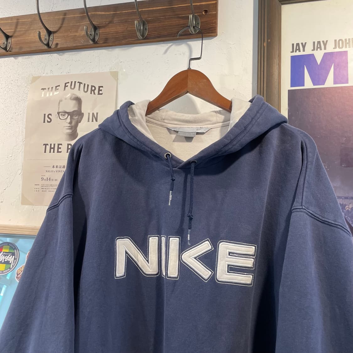 00s 나이키 후드 센터 스우시 3XL 상품이미지3