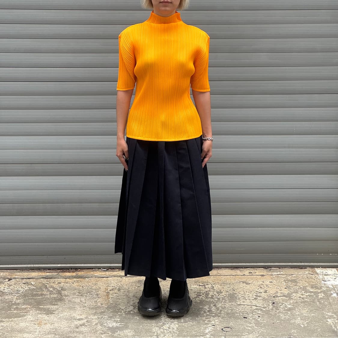 Pleats Please Yellow High Neck Cut Short 상품이미지7