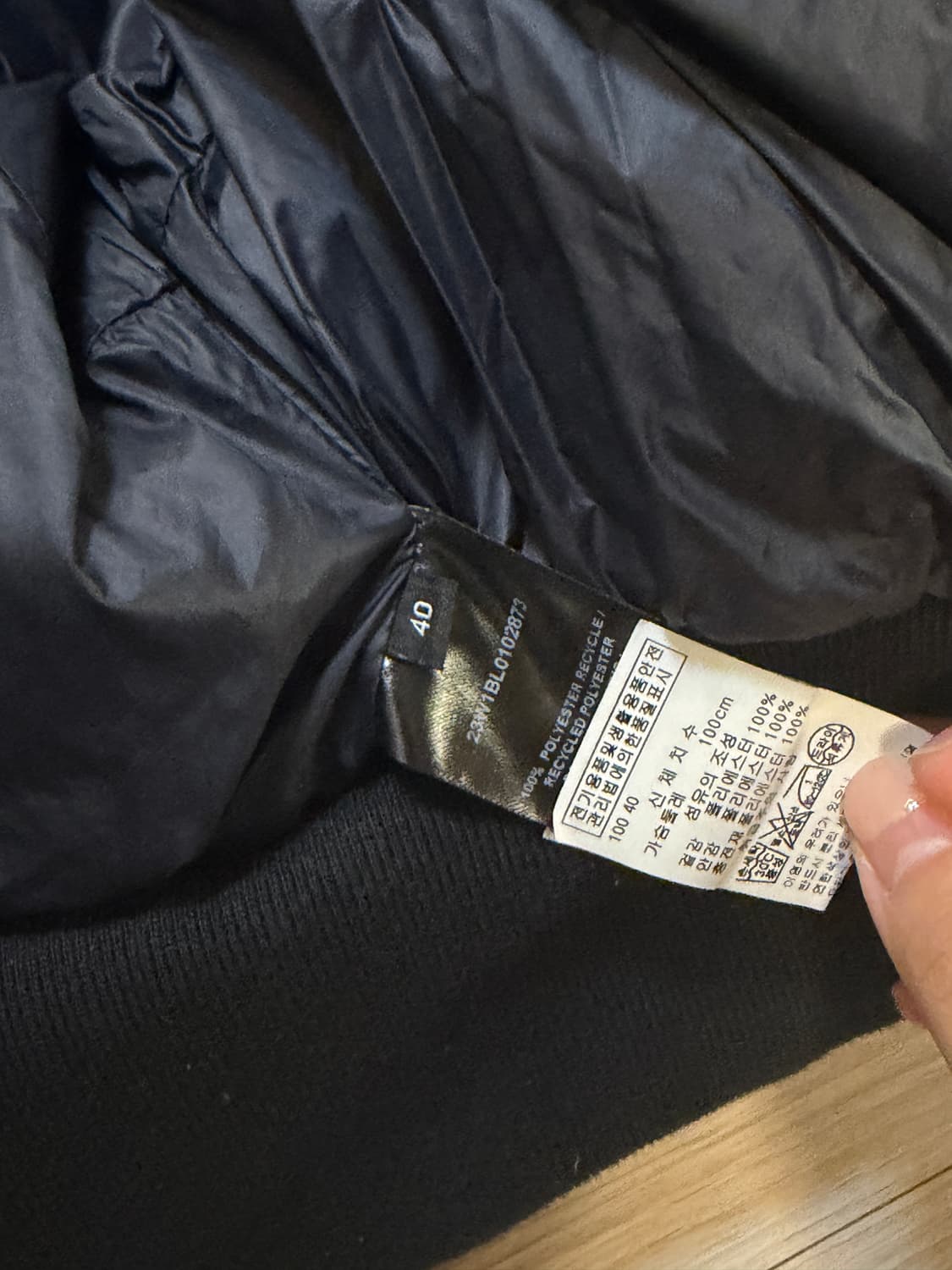 뮈글러 퍼프 자켓 패딩 40사이즈 상품이미지5