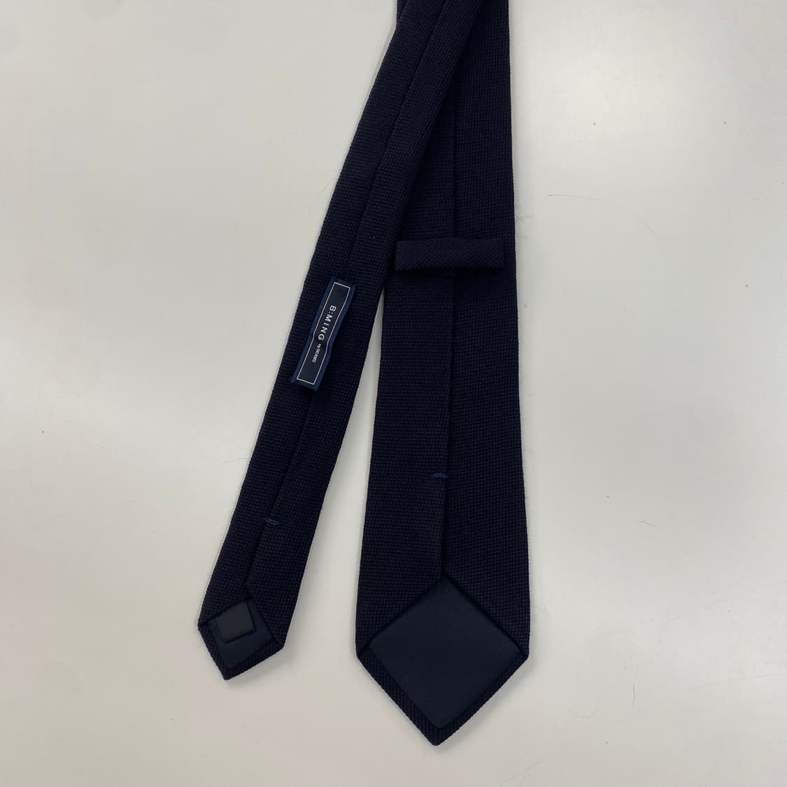 빔즈 (BEAMS)정품 블랙 넥타이 8.3cm 상품이미지3