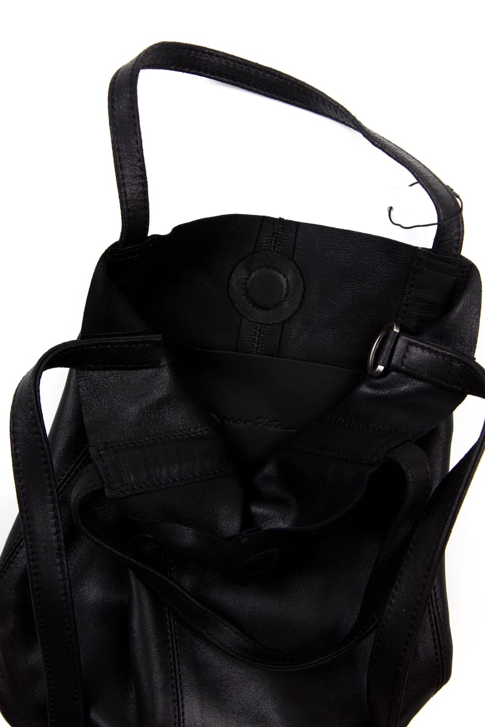 (새상품)Morphee 2웨이 스몰 토트 롱백 블랙 상품이미지6