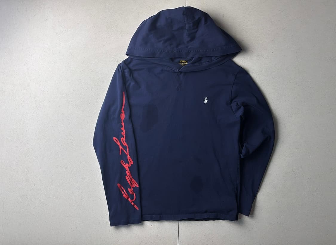 폴로 면 후드티 상품이미지2