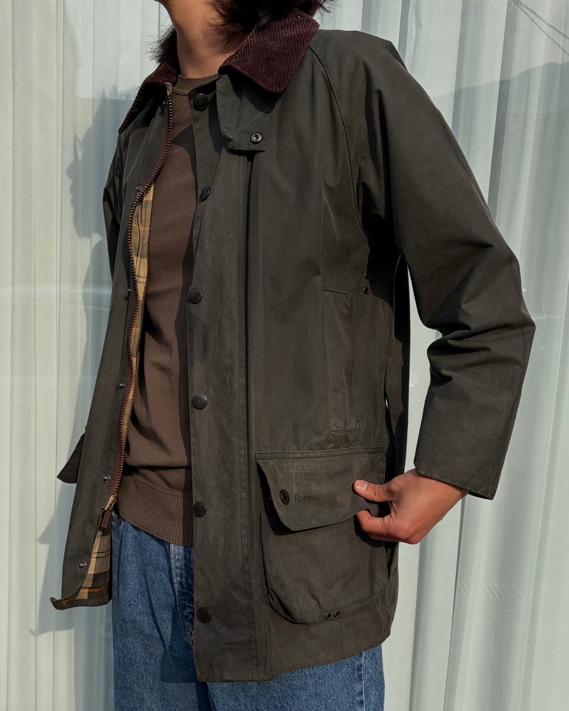 [M]바버 Barbour 뷰포트 빈티지 왁스 자켓 상품이미지1