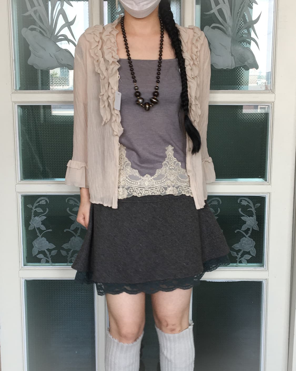 Lace point sleeveless 상품이미지6