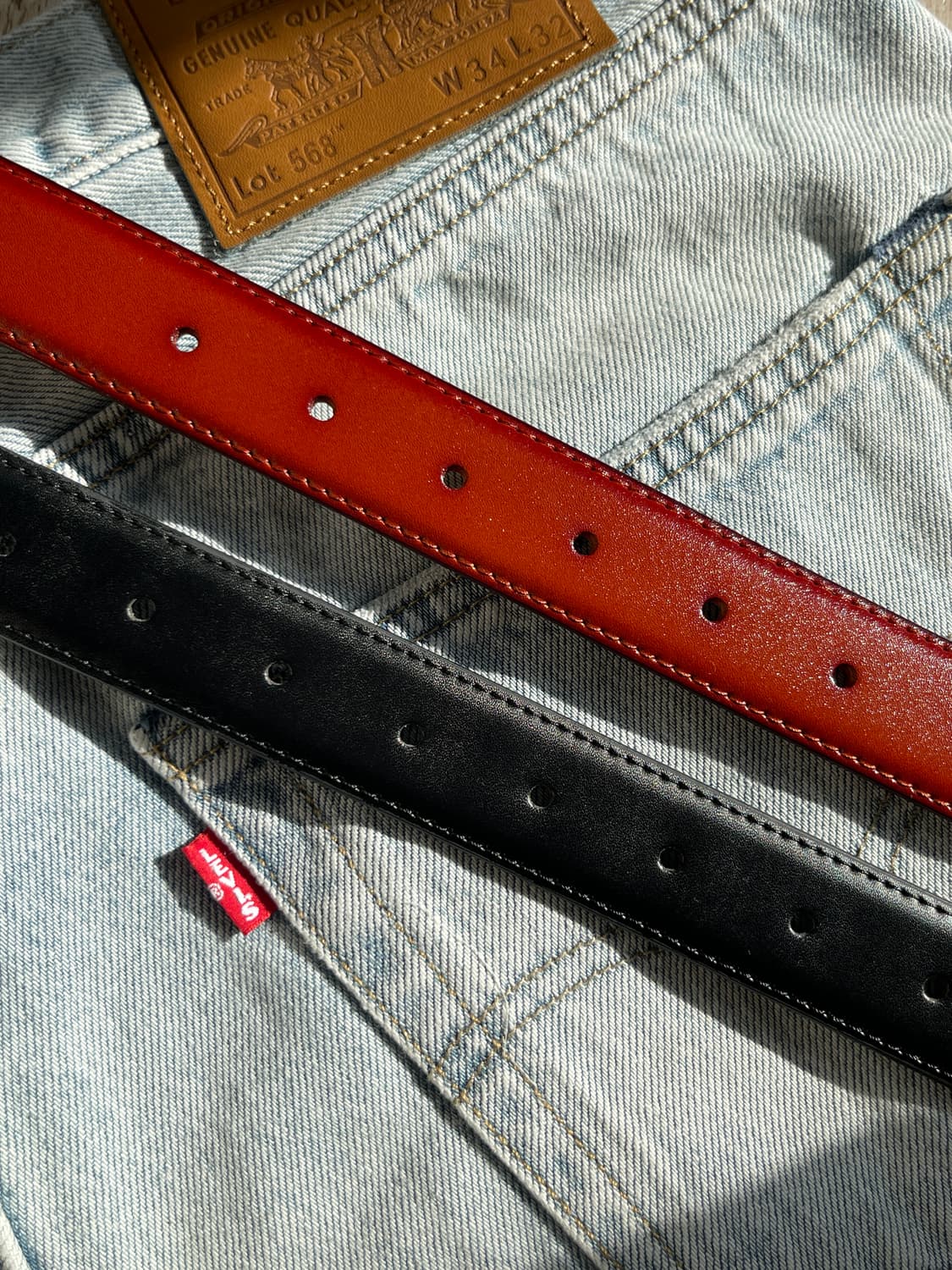 브라스버클 2.8 클래식 남자가죽벨트 상품이미지5