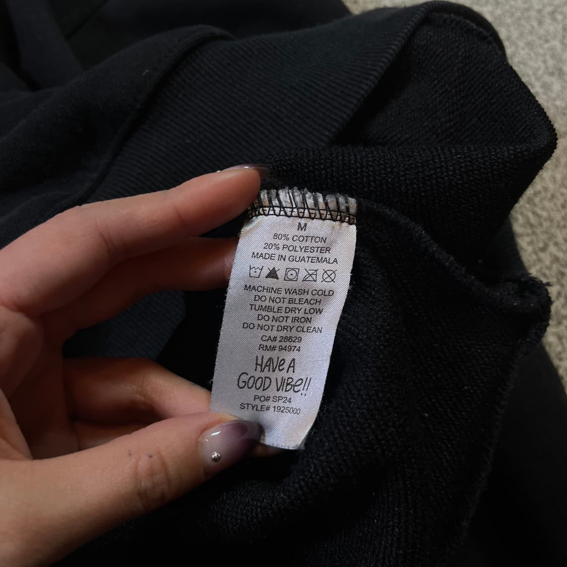STÜSSY 스투시 빅로고 후드티 상품이미지5