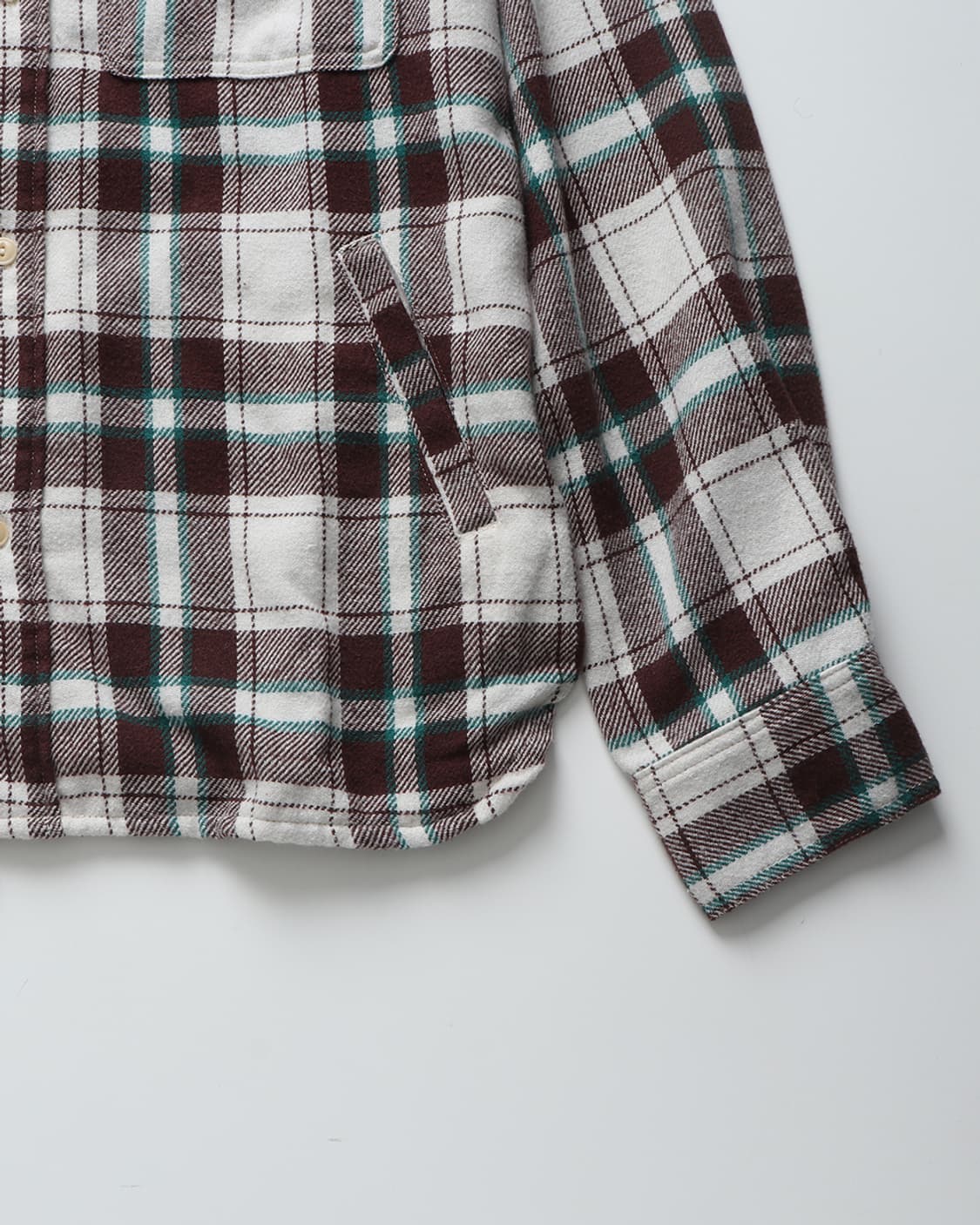 REMI RELIEF × BEAMS Check CPO Shirt 상품이미지6