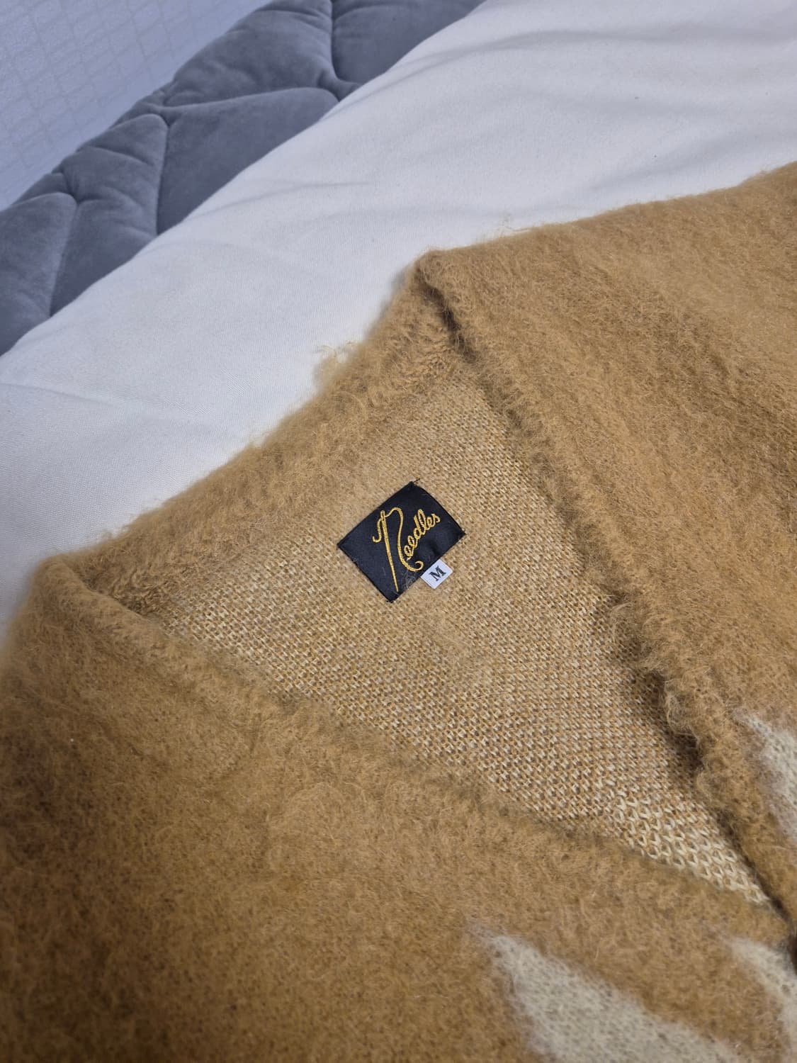 니들스 모헤어 가디건 M사이즈 판매합니다. 상품이미지2