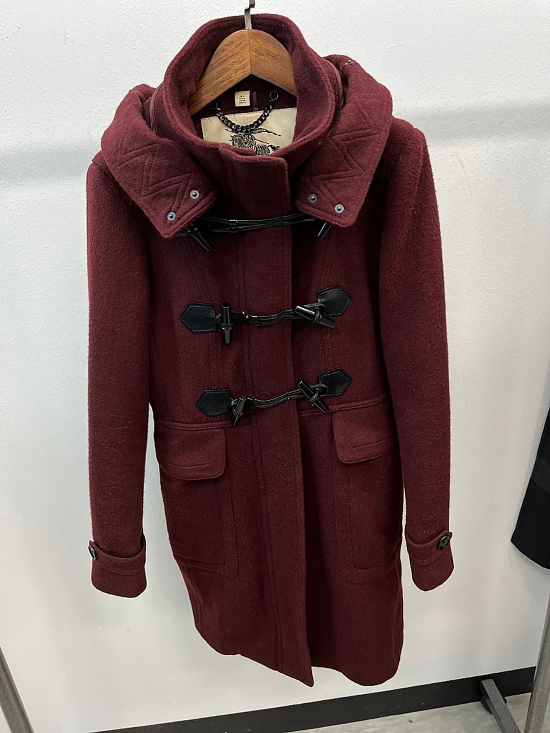 여) 버버리 와인 더플코트  상품이미지3