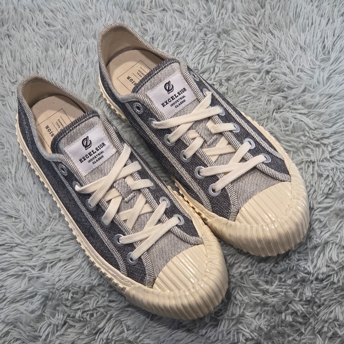 6q-12:엑셀시오르 볼트 로우 데님 블랙 (250mm)-거의새거 상품이미지4