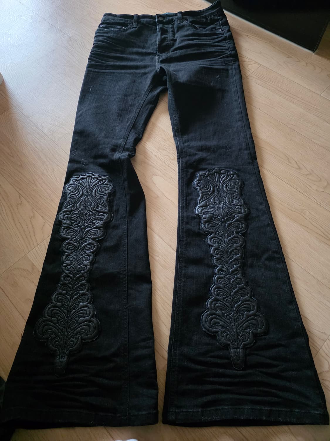 언더마이카 노블레더 패치 플레어진 상품이미지2