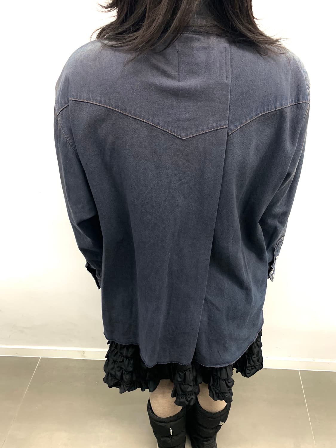 세븐바이세븐 웨스턴 데님 셔츠 상품이미지3