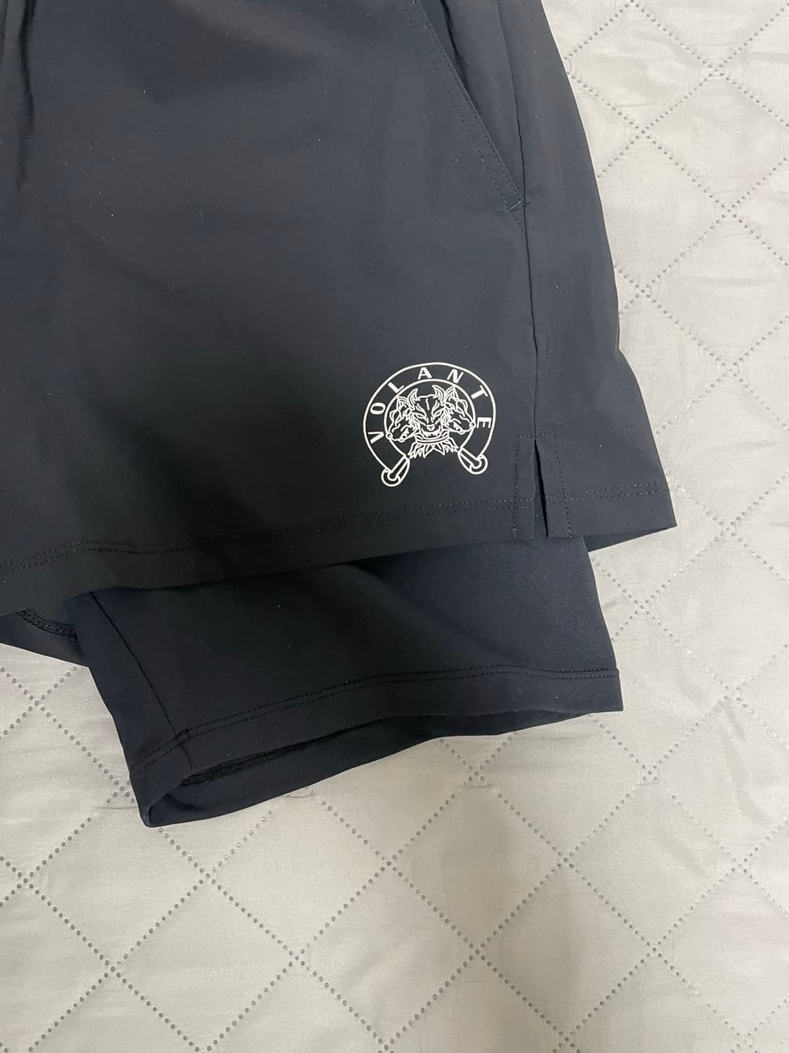 볼란테 데일리 밴딩 스쿼트 팬츠 블랙 상품이미지3