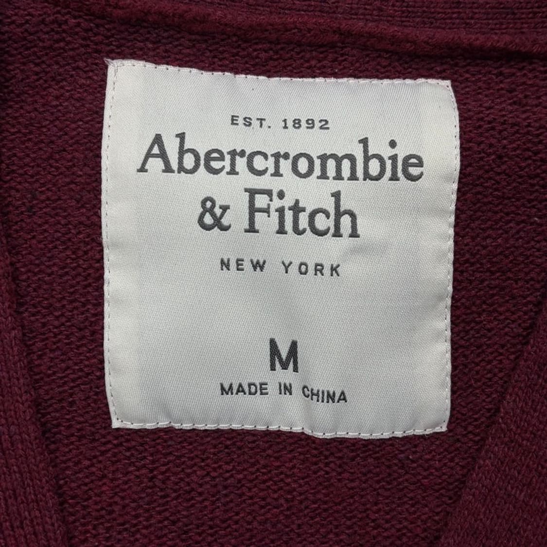 아베크롬비앤피치 자수 로고 니트 가디건 v2602 상품이미지6