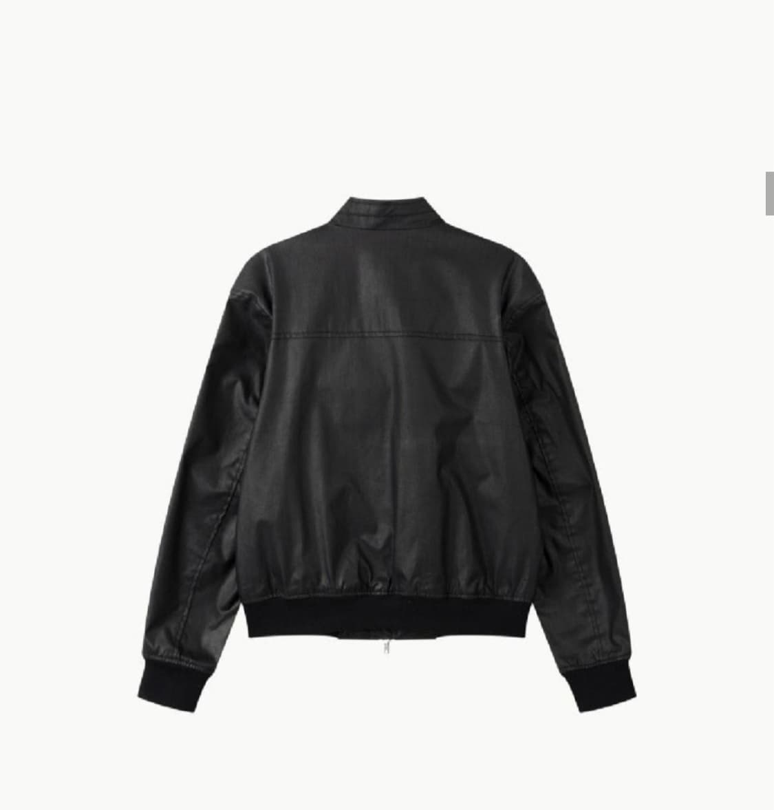 [4]런디 어반 크롭 왁스 자켓 상품이미지2