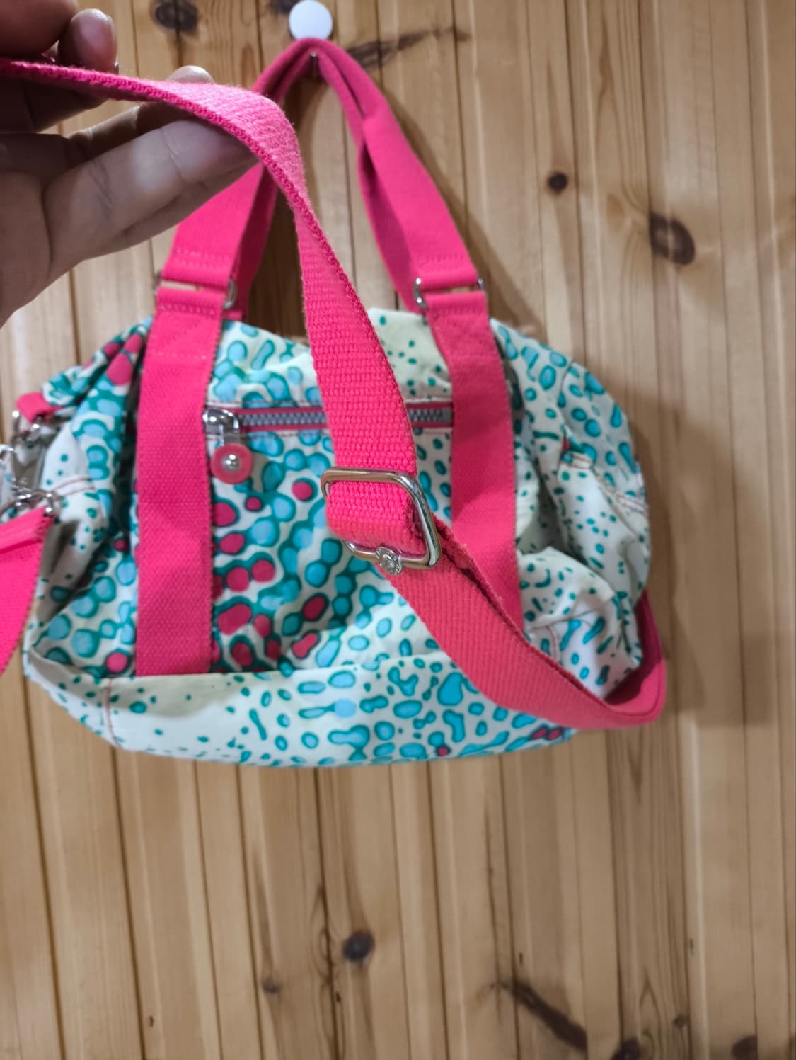 키플링 미니 패턴 토트백 미니크로스백 상품이미지6