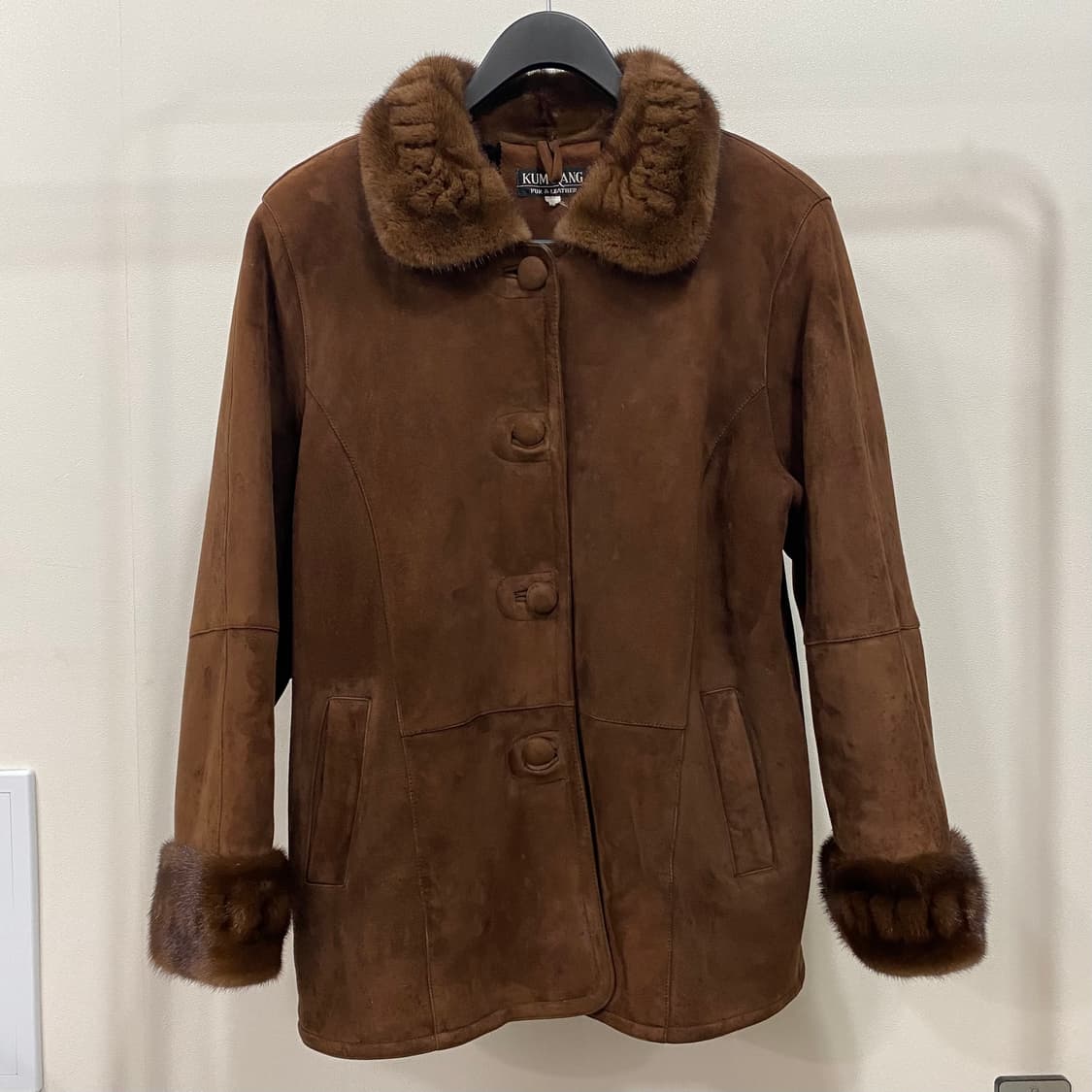 금강제화 양가죽 양털 무스탕 상품이미지1