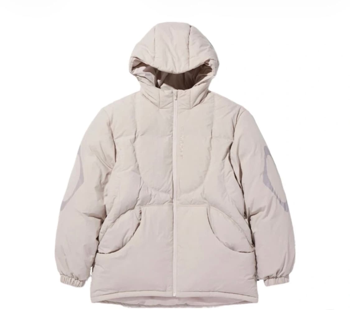 미스치프 롬버스 후디드 다운 자켓 m 상품이미지1