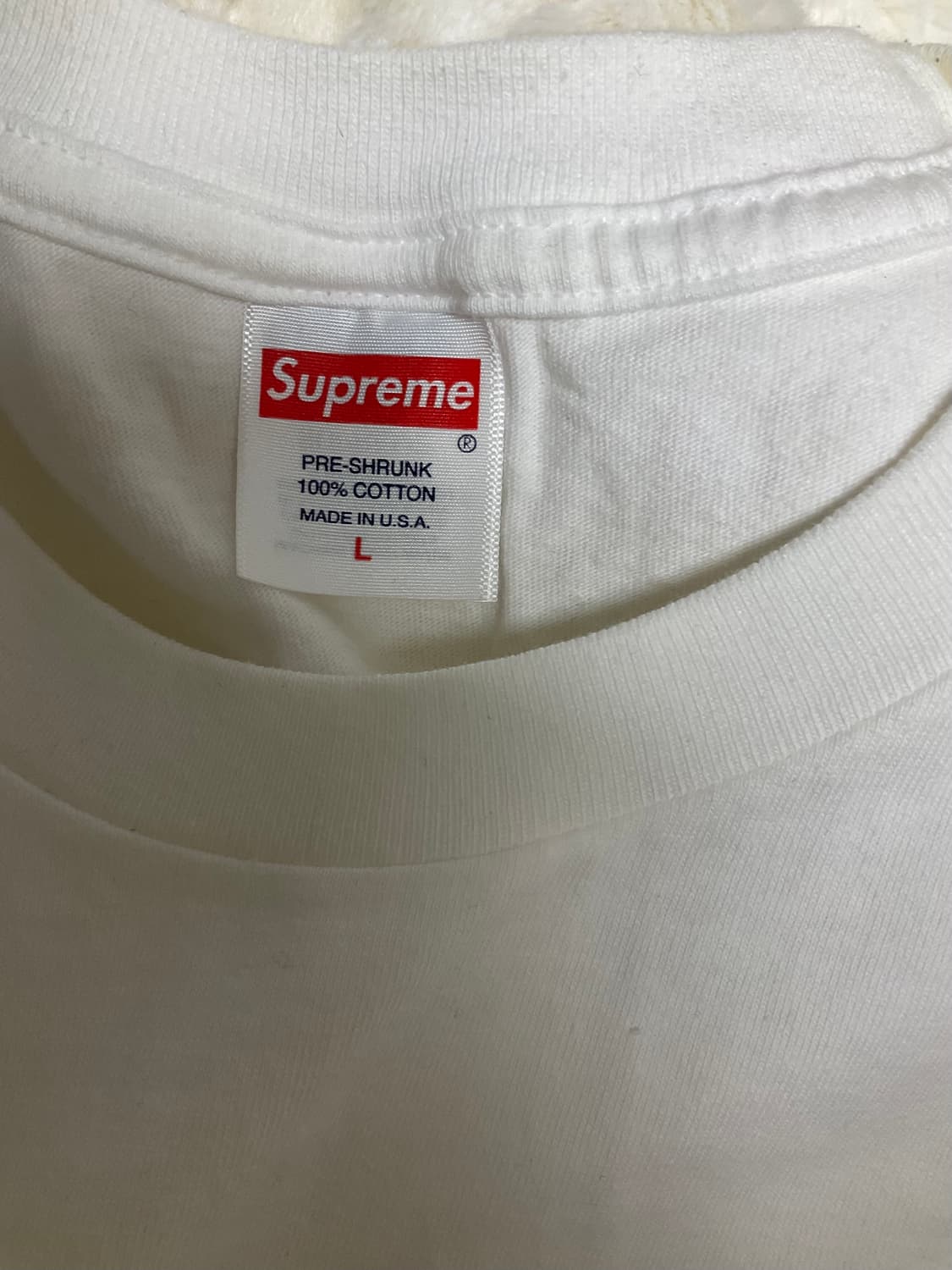 슈프림 박스로고 카모 반팔티 L 상품이미지5