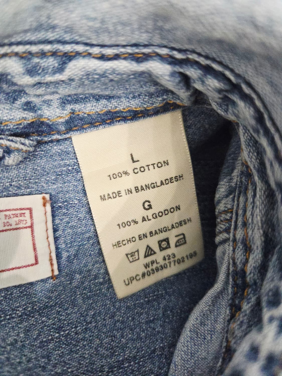 리바이스 시그니처 반팔 데님 셔츠 상품이미지8