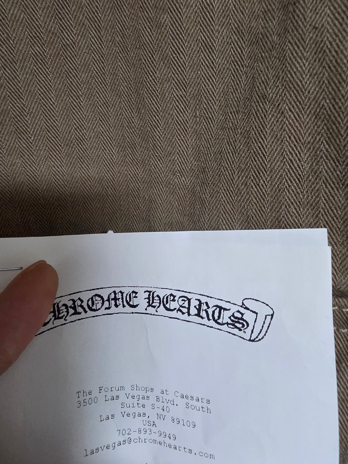 크롬하츠 워크독 내피 ver 베이지 인보이스 O 사이즈L 상품이미지4