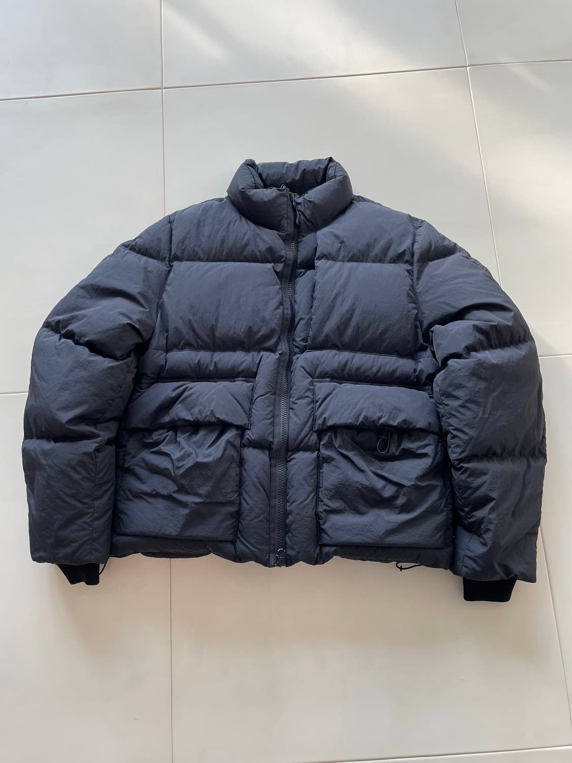 언어펙티드 이동휘 푸퍼 다운 패딩 L 무광블랙 상품이미지2