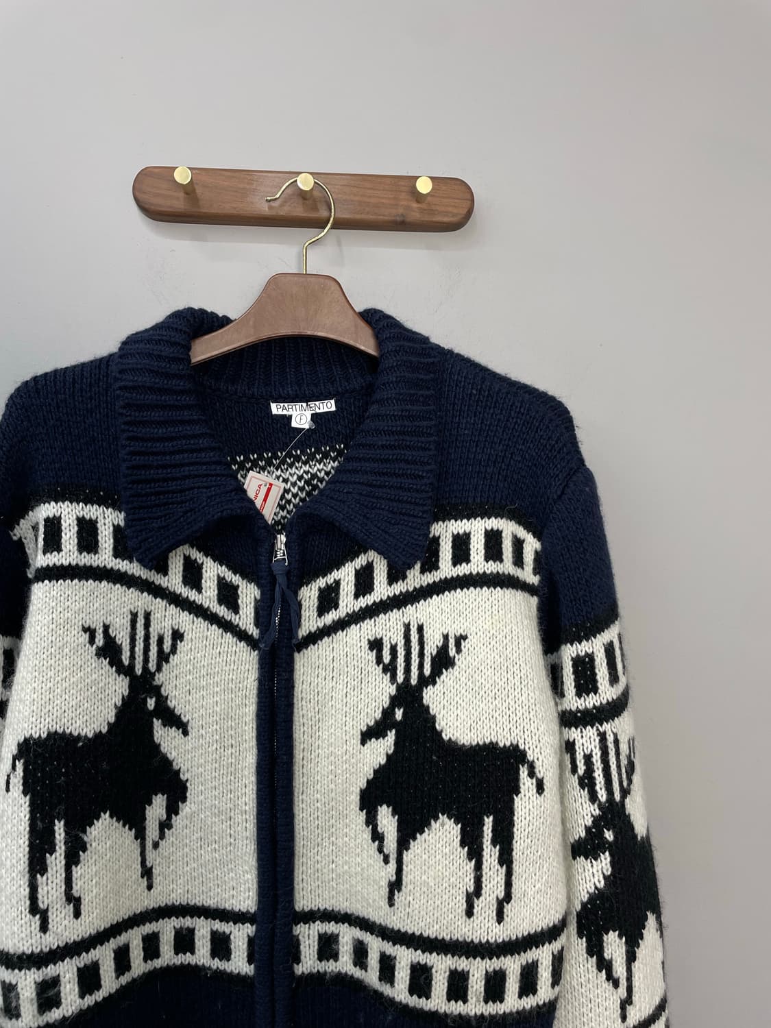 파르티멘토 코위찬 니트집업 H1164 상품이미지3