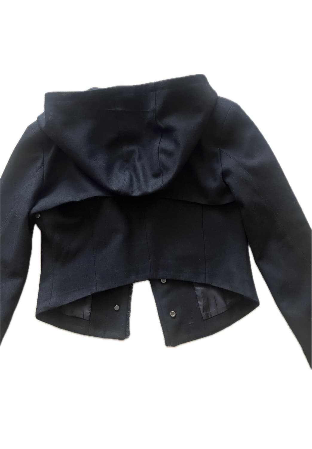 오호스 볼레로 울 자켓 블랙 상품이미지4