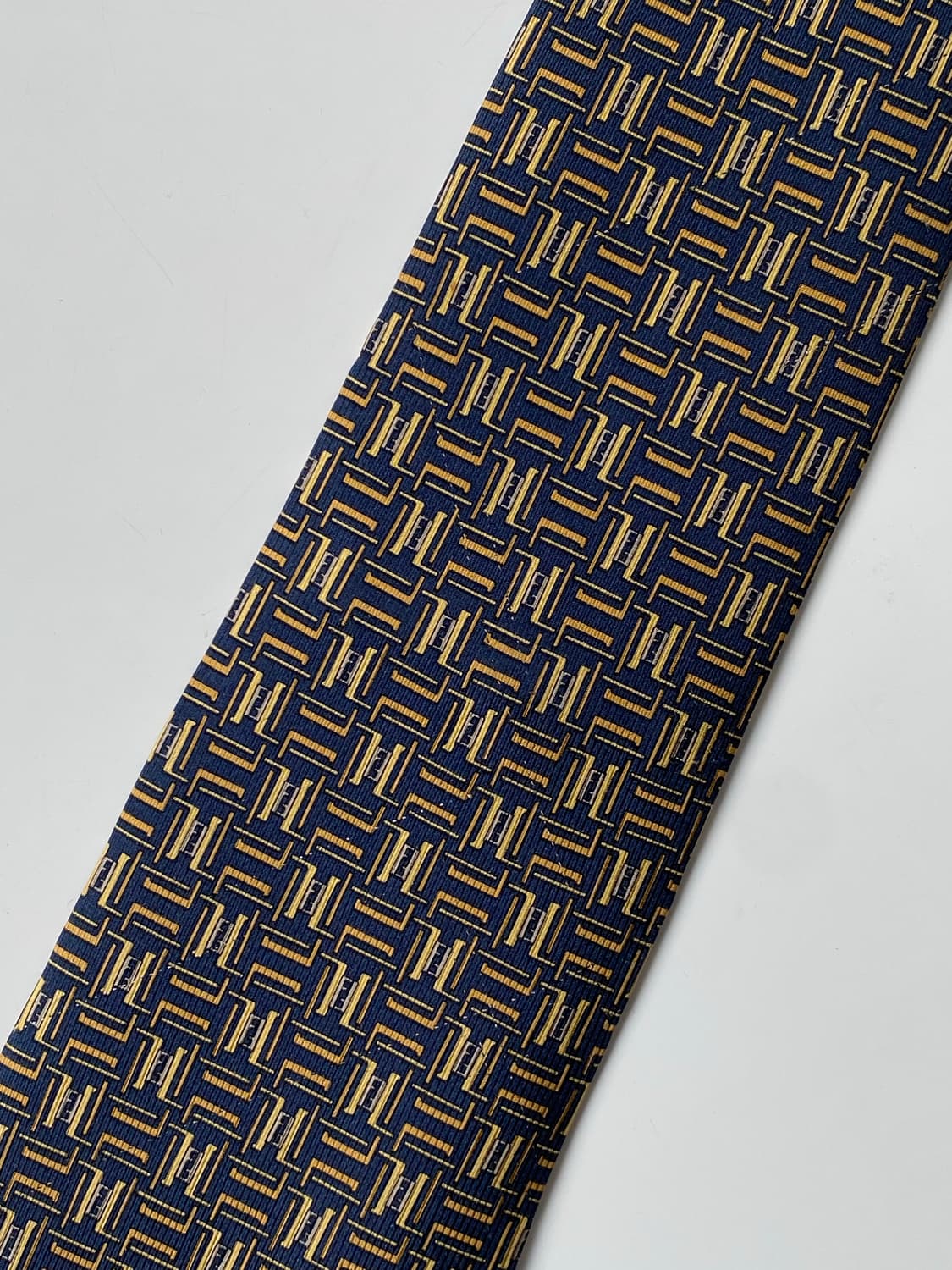 펜디 FF 모노그램 FENDI 명품 정품넥타이 상품이미지9